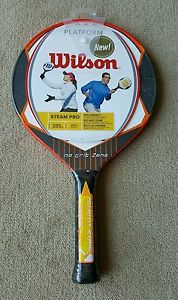 NEW Wilson Steam Pro 4-1/4 Paddle Platform Tennis