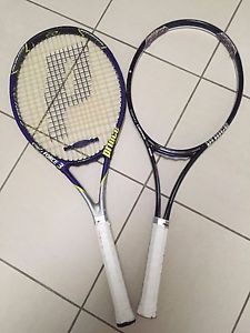 Prince DB 800 & Prince Force 3 Tennis Rackets