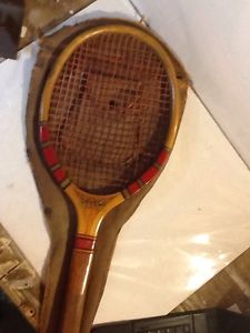 Vintage Davega Sports Imperial Tennis Racket. With Case