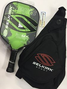 Selkirk 20P XL Epic Polymer Honeycomb Composite Core Green New Free Bag