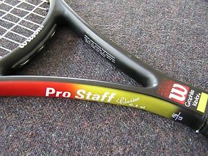 Wilson Pro Staff Classic 6.1 Tennis Racquet 4 5/8 MP 95, and cover