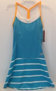 NEW BALANCE TOURNAMENT DRESS TENNIS SZ Small Blue