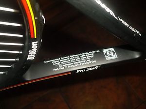 Wilson Pro Staff Graphite Kevlar Mid Size Tennis Racquet 4 5/8 Includes Cover