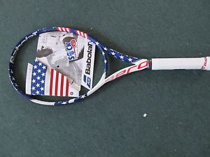 babolat pure aero  stars and stripes 4/3/8