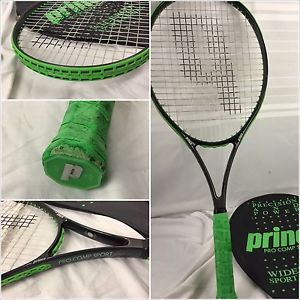 Prince Pro Comp Sport Wide Body Tennis Racket Size 4 1/2 Mint Condition YGI