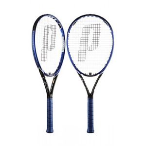 Prince OZONE HYBRID SHARK OS OVERSIZE Strung Tennis Racket 4-3/8" NEW FREE SHIP