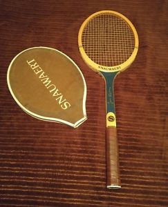 Vintage Snauwaert Jan Kodes Signature series Tennis Racket W/Snauwaert cover!!!