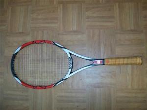 Wilson K Factor Six-One Tour 90 head Roger Federer 4 3/8 grip Tennis Racquet