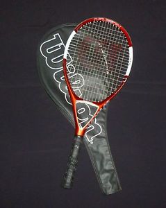 Wilson Ncode N Fusion OS 110 4 1/2 grip Tennis Racquet #851