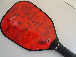SUPER NEW  PICKLEBALL PADDLE RED LIZARD CAMOUFLAGE PICKLEPADDLE T200 LIGHT