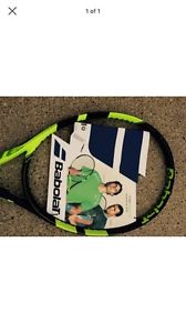 babolat pure aero tennis racquet, 2016 model, 3/8 grip, unstrung, includes cover