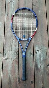 WILSON PRO STAFF TOUR CLASSIC MIDSIZE 85 STARS STRIPES TENNIS RACQUET 6.6 4 1/2