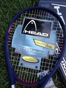 HEAD Tennis Racquet Ti s5 NWT COMFORT ZONE TITANIUM GRIP 4 1/8 (Orig $80)