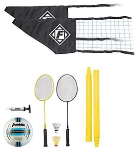 Franklin Sports Quik-Set Volleyball/Badminton Combo Kit