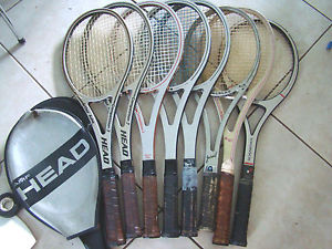Lot of 7 Head Arthur Ashe Competition 3, 2, Vintage Tennis Racquet ##8