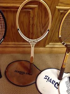 Viintage Davis Tad Imperial and Classic II tennis rackets (2)