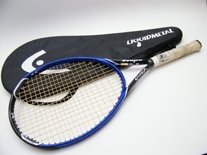 PRINCE SHARK OVERSIZE TURBO TITANIUM TUNGSTEN CARBON TENNIS RACKET RACQUET 4