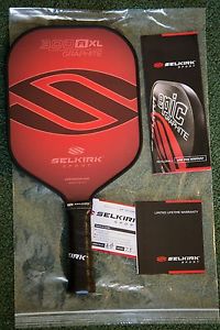 Selkirk Sport 300A XL Aluminum Graphite Pickleball Paddle NEW!  RED + Warranty
