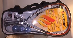 Ektelon racquetball PACK +  RACQUET EYEGUARDS BALLS Power level 900 NOS SEALED