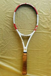 Wilson Pro Staff 90 Tennis Racquet with racquet bag