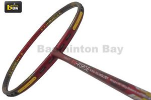 New Apacs N Force III Red 4U Badminton Racket Free String + Stringing + PU Grip