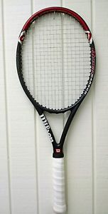 Wilson Hyper Pro Staff 5.0 Midplus Tennis Racquet- Prince Synthetic strings