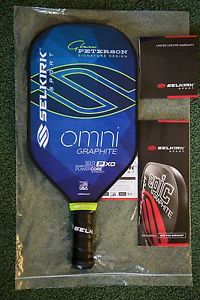 Selkirk Sport Omni 31P XO Graphite Elongated Glen Peterson Pickleball Paddle NEW
