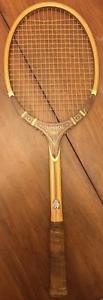 Vintage 70's Imperial Wooden Tenis Racket - TAD - Davis - Good Grip & Strings