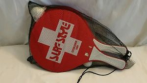 Paddle Ball Set 4 Paddles 2 Balls Surf Style Kadima Matkot Smashball Beach Park