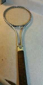 Vintage wilson tennis racket, made in usa