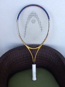 Head Ti.Conquest Tennis Racket Supersize Titanium Vtg Racquet 4 1/4