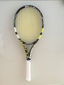 Babolat Aeropro Drive Tennis Racquet 100 head 4 3/8 Grip Unstrung w/ new cover