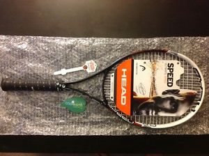 HEAD YOUTEK SPEED PRO 4-1/8 STRUNG AND GAMMA GEL OVERGRIP