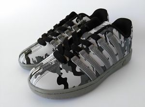 K-Swiss Classic VN Children's Shoes Size 13 Gray Camouflage New Sample Pair Grey