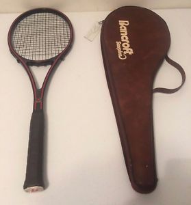Vintage Bancroft "Scorpion" Graphite Tennis Racquet / Cover