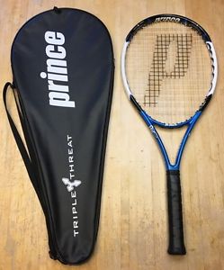 Prince Air O Triple Threat Hybrid Comp Tennis Racquet 4 1/2 (WITH Case)