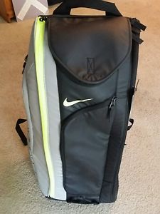 Nike Tennis Backpack bag Court Tech 1 Silver Black Volt free shipping