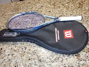 WILSON Hyper Carbon ProStaff Extreme 6.7 OS Tennis Racquet with Case 110" Head