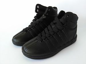 K-Swiss Classic VN Mid Childrens Size 13 Medium Black / Black New Sample Pair