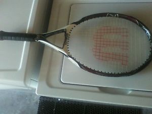 Wilson (K) Factor K Zero Nanotechnology Tennis Racquet 118 Head Size