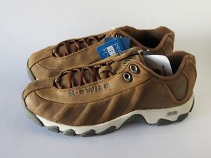 K-Swiss ST329 C CMF Memory Foam Men's Shoes Size 9 M Brown / White Black Sole