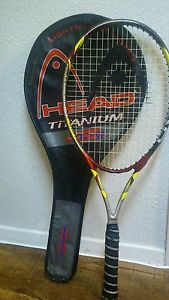 HEAD TI.3003 STRUNG w CASE oversize tennis racket