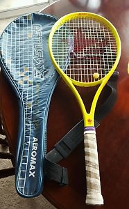 Jimmy Connors Yellow Estusa Tennis Racquet (used)