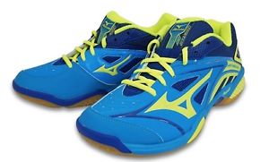 Mizuno JAPAN Badminton Shoes Wave Fang SS Speed Style 71GA151045 Blue