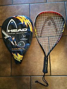 Signature HEAD Racquet Ball Sudsy Monchik Titanium Technology TI.Crush XL