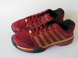 K-Swiss Hypercourt Express 50th Men's Shoes Size 9 M Red Gold Black Tennis