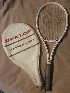 Dunlop McEnroe Master II Ceramic/Graphite Tennis Racket Austria Grip L2 GD!