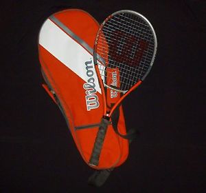 Wilson Grand Slam Titanium tennis racquet  with racquet  bag 4 1/2"  # 8111