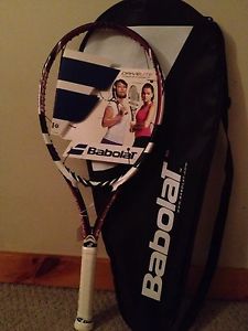 Babolat Drive Lite U Tennis Racquet 4" Grip 0 NEW! Pink/black With Case Unstrung