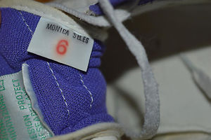 FILA MONICA SELES Vtg 90s Tennis Shoe (ONE 1) Very RARE Great Collectors Item
